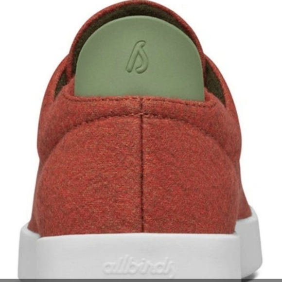 NEW Allbirds Wool Piper Brick Orange Sneakers 8 - Picture 2 of 7